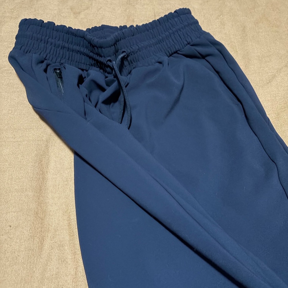 Athleta Dark Blue Elastic Waist Pants